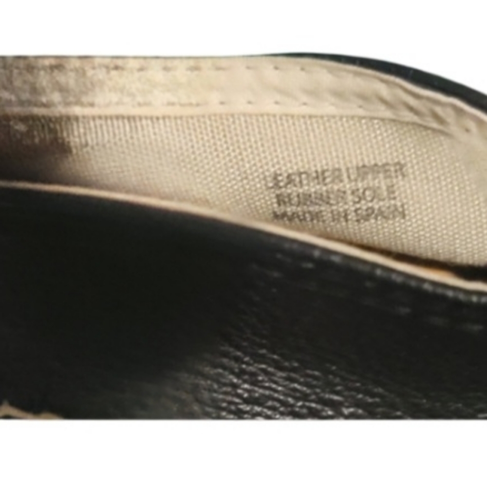 MAYPOL Flat Canvas Shoes Black Size 36 - Picture 7 of 8